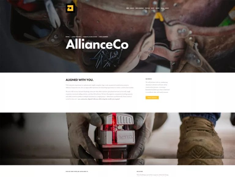 Alliance Co Home Page