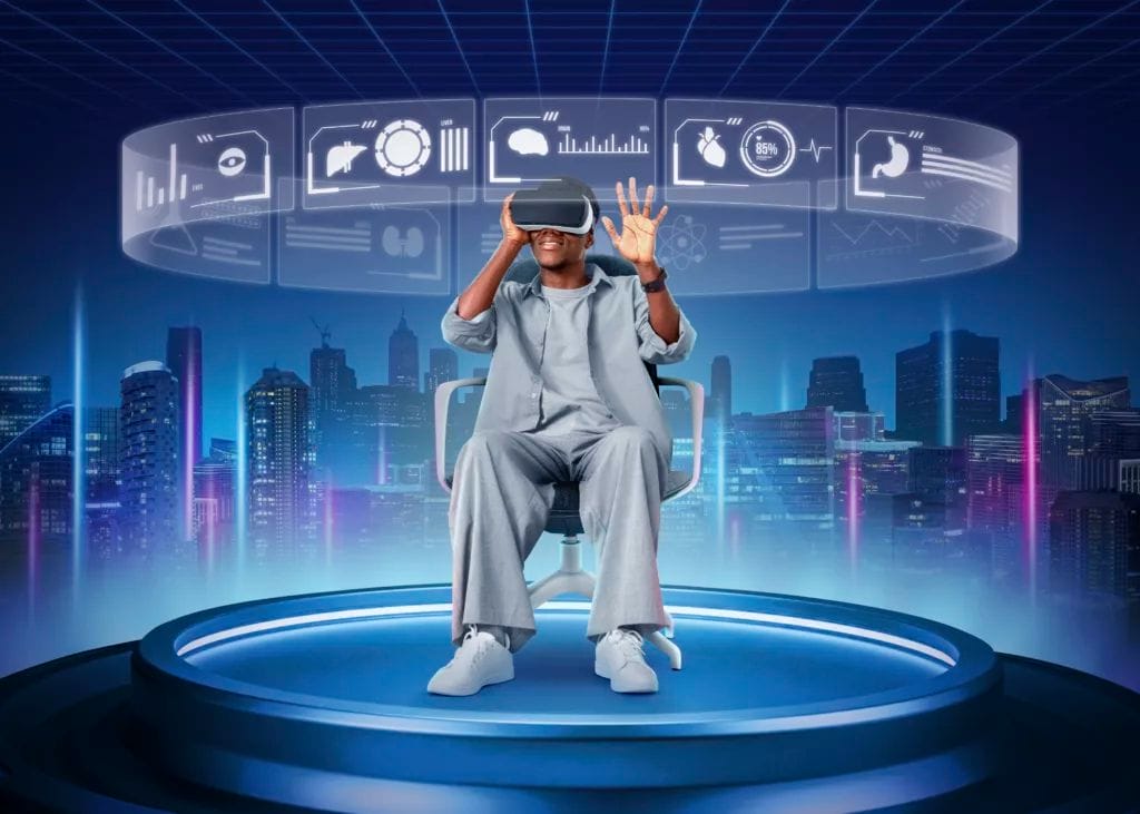 fullshotmanexperiencingvirtualreality Psycray ai in project management