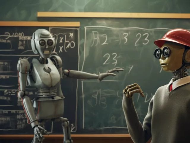 anthropomorphic-robot-performing-regular-human-job-future