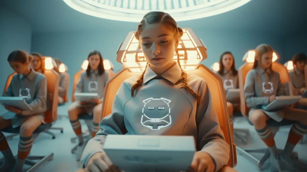 kidsfuturisticschoolclassroom Psycray OpenAI's API