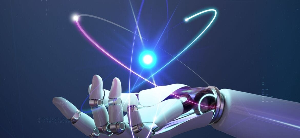 AI nuclear energy background future innovation of disruptive te