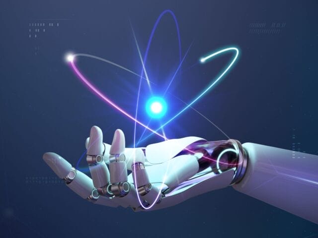 AI nuclear energy background future innovation of disruptive te