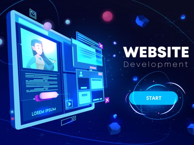 Website development banner programming technology