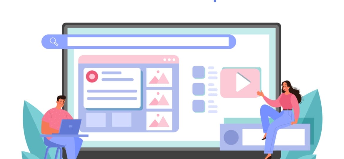 CMS introduction online service or platform Content management system