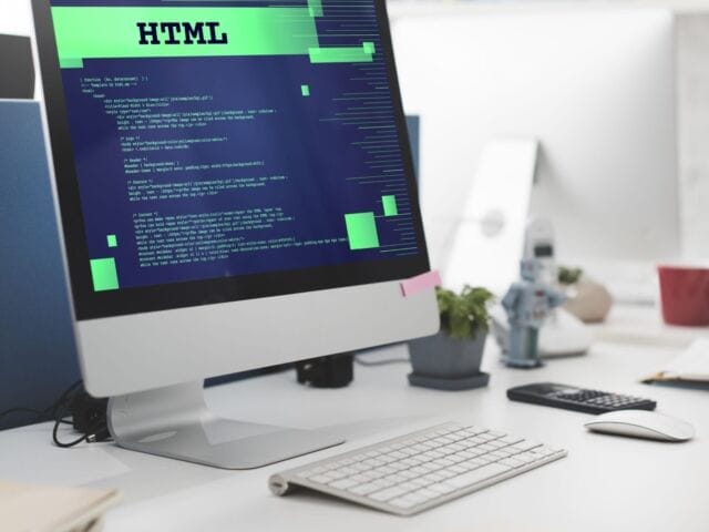 Html Programming Advanced Technology Web Concept
