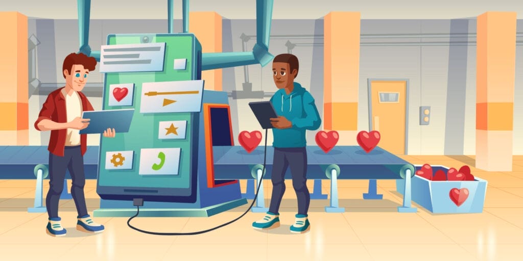 Mobile app development love or like manufacturing Psycray